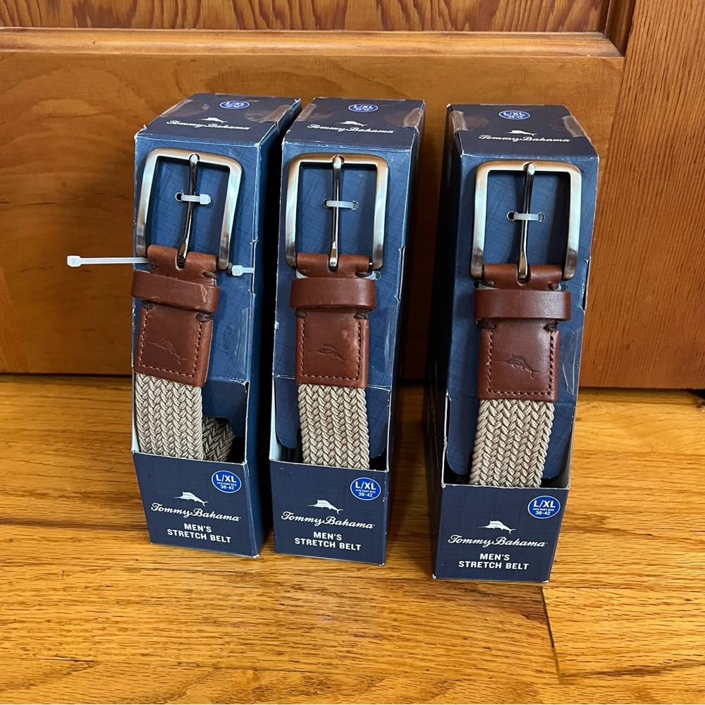 Tommy Bahama Men’s Stretch Belt NWT - Picture 1 of 4